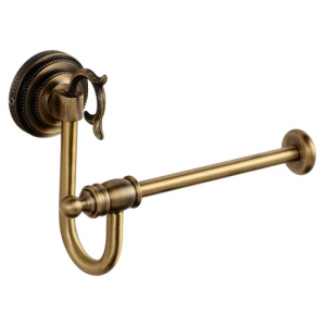 Держатель для туалетной бумаги Classic Retro R-1 бронза