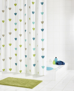 Штора для ванных комнат Lilla цветной 180Х200